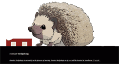 Desktop Screenshot of hoosierhedgehogs.net